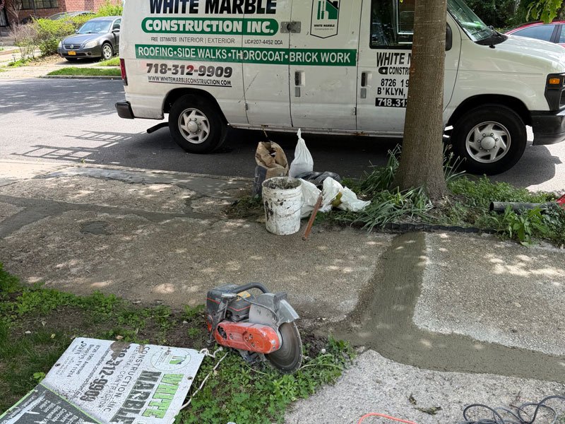 Sidewalk Repair in Rosedale Queens