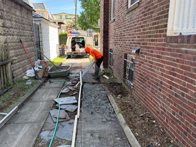 Concrete Driveway Restoration in Brooklyn