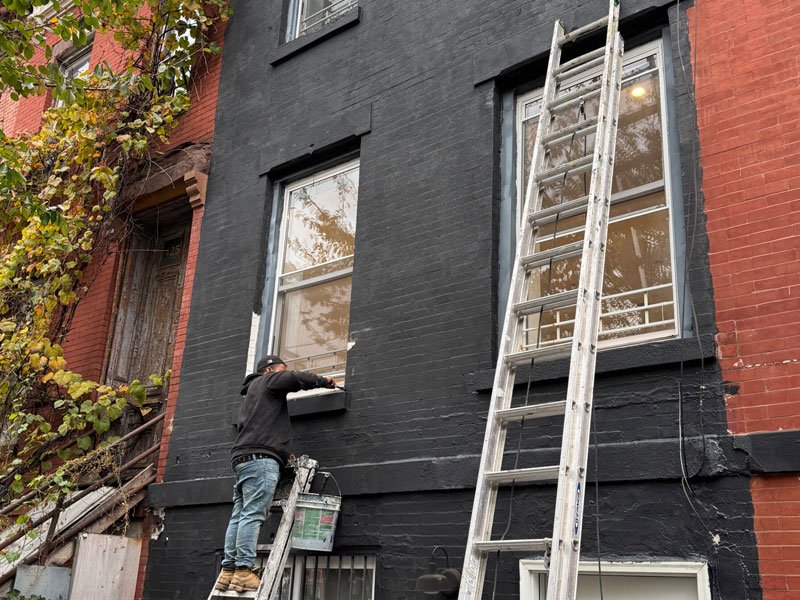 Masonry Restoration Waterproofing Project Bronx